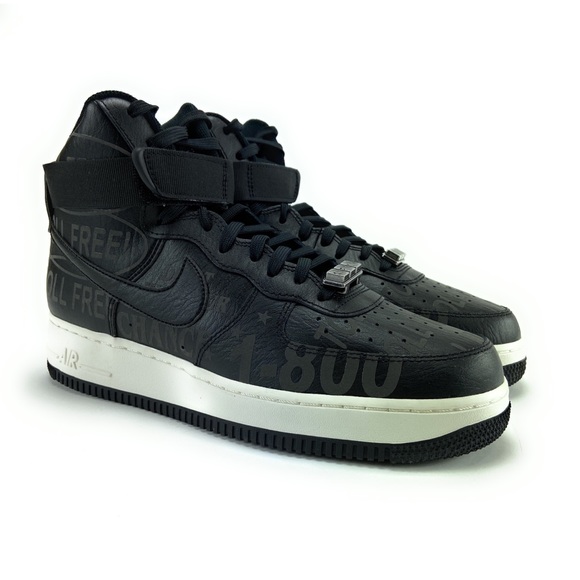men's black air force 1 size 9